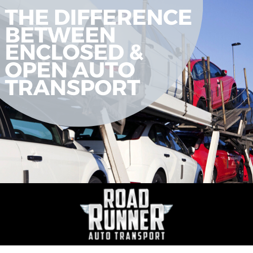 difference between enclosed and open auto transport carriers