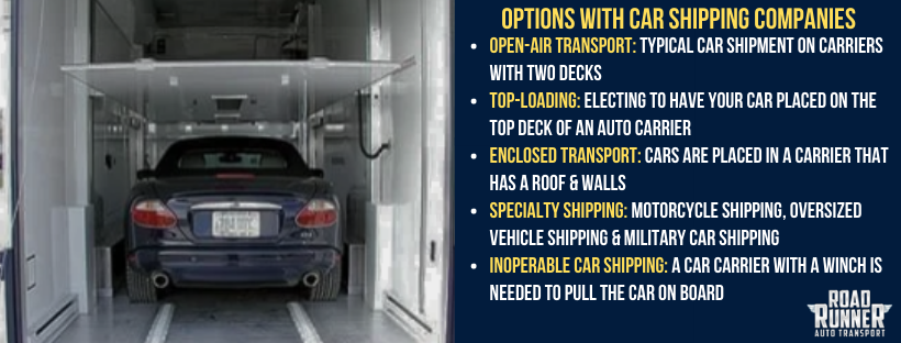 options with car shipping companies