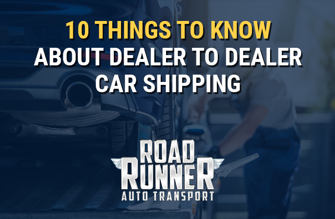 Dealer to Dealer Car Shipping